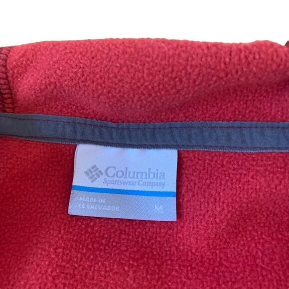 Red Columbia Jacket Size Medium - Picture 5 of 8
